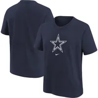 T-shirt à logo Nike Dallas Cowboys pour jeune, bleu marine