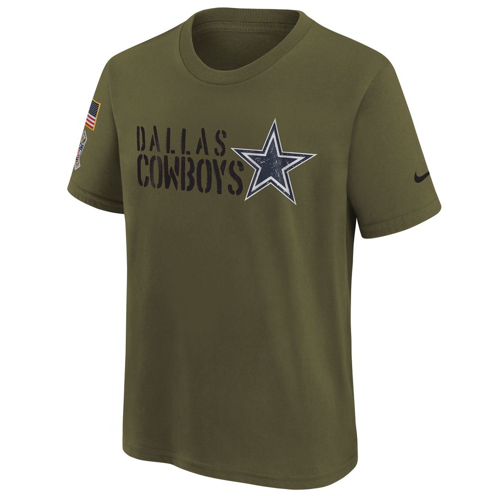 Nike Youth Boys Olive Dallas Cowboys 2022 Salute To Service Legend