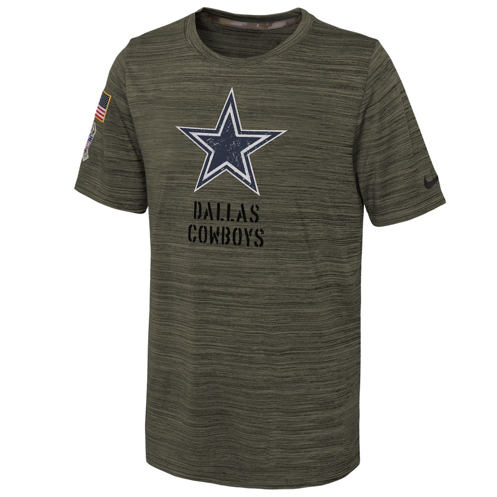 Lids Dallas Cowboys Nike Youth 2022 Salute To Service Velocity T-Shirt -  Olive