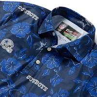 Youth Reyn Spooner Navy Dallas Cowboys Pua Polo