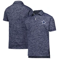 Polo en fil nuageux pour jeunes Wes & Willy Navy Dallas Cowboys