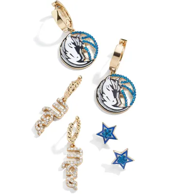 Dallas Mavericks BaubleBar Logo Earrings Set