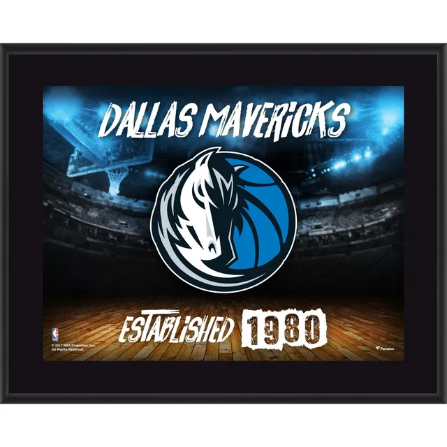 Men's Fanatics Branded Blue Dallas Mavericks Primary Team Logo T-Shirt