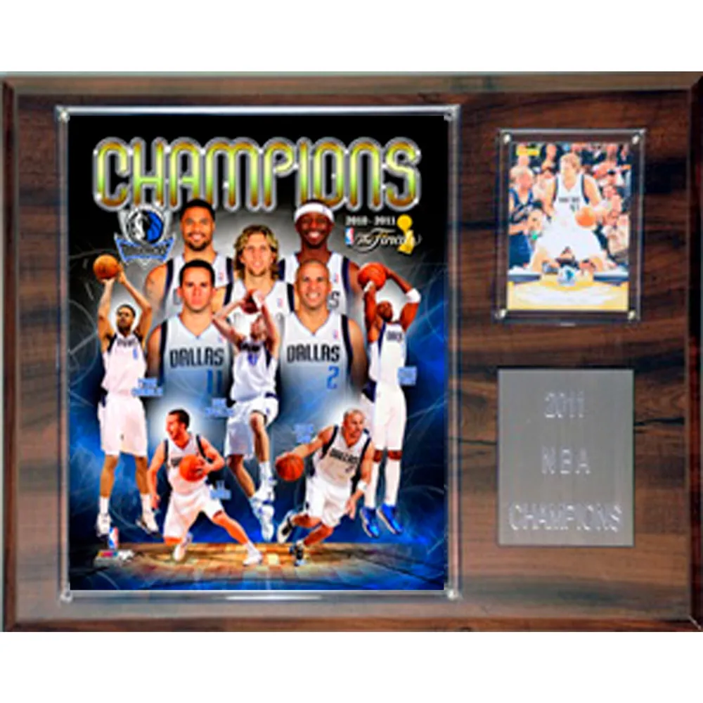Mavericks vs Heats 2011 NBA Finals Champions Wall Plaque 15x12