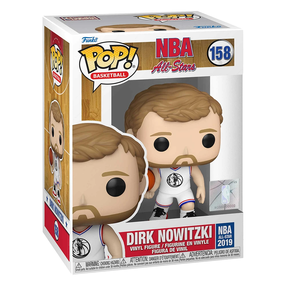 Dirk Nowitzki Dallas Mavericks Match des étoiles NBA 2019 #158 Funko Pop ! Figurine en vinyle