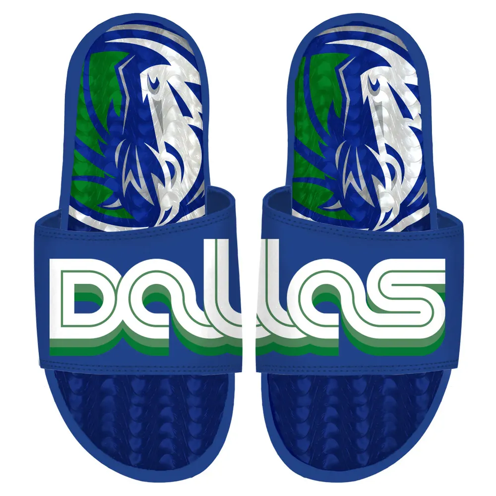 Men's FOCO Dallas Cowboys Wordmark Gel Slide Sandals