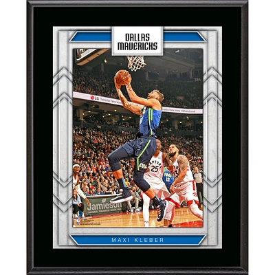 Plaque de joueur sublimée Maxi Kleber Dallas Mavericks 10,5" x 13"
