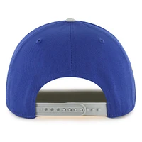 Casquette ajustable Dropshadow Rope Hitch bleu/gris Dallas Mavericks 1947 pour homme