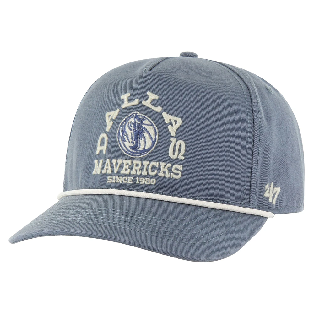 Men's '47  Blue Dallas Mavericks Canyon Ranchero Hitch Adjustable Hat