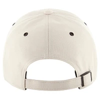 Men's '47 Cream Dallas Mavericks Lunar Clean Up Adjustable Hat