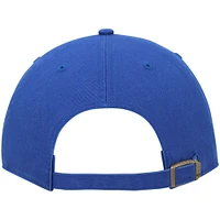 Casquette réglable '47 Royal Dallas Mavericks Clean Up Wordmark pour homme