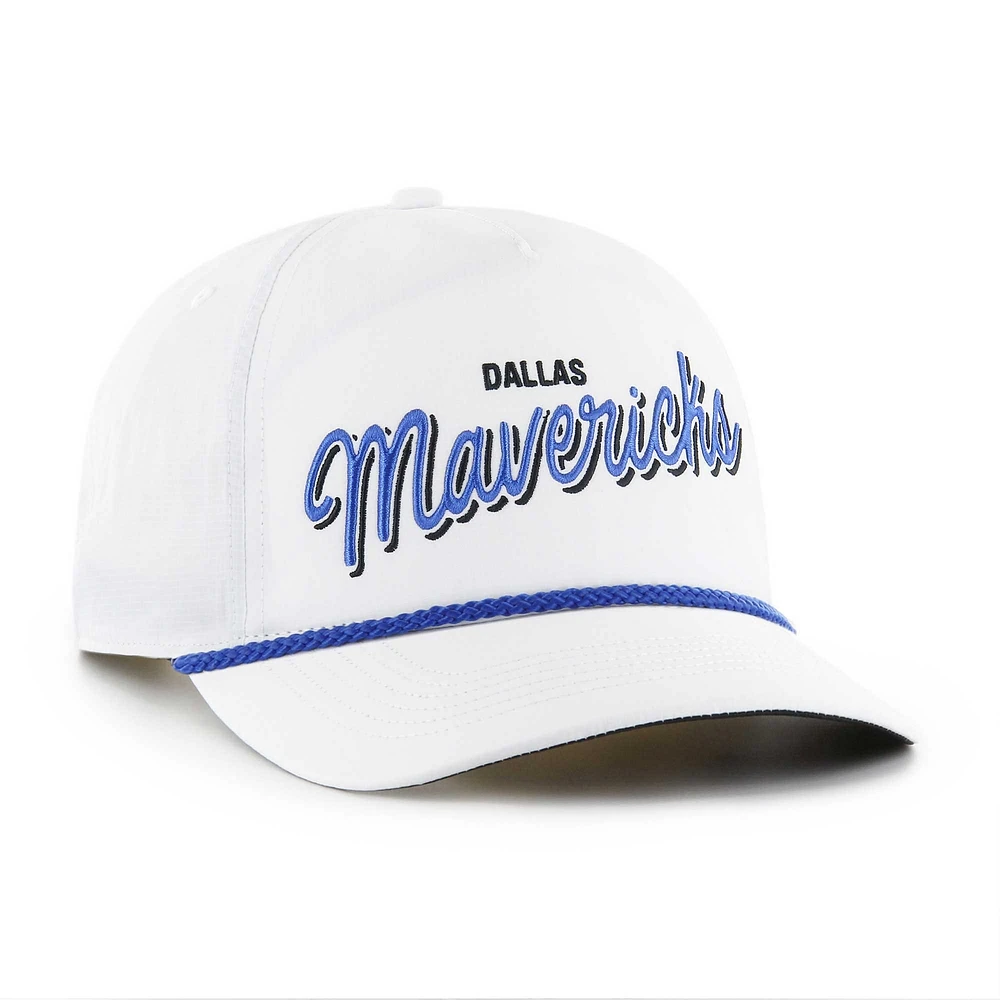 Casquette réglable '47 Dallas Mavericks Fairway Hitch brrr pour hommes, blanche