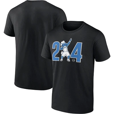 T-shirt noir Fanatics pour hommes Dallas Mavericks Champ 214 Hometown Collection