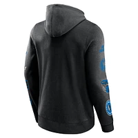 Men's Fanatics Black Dallas Mavericks Home Court Pullover Hoodie