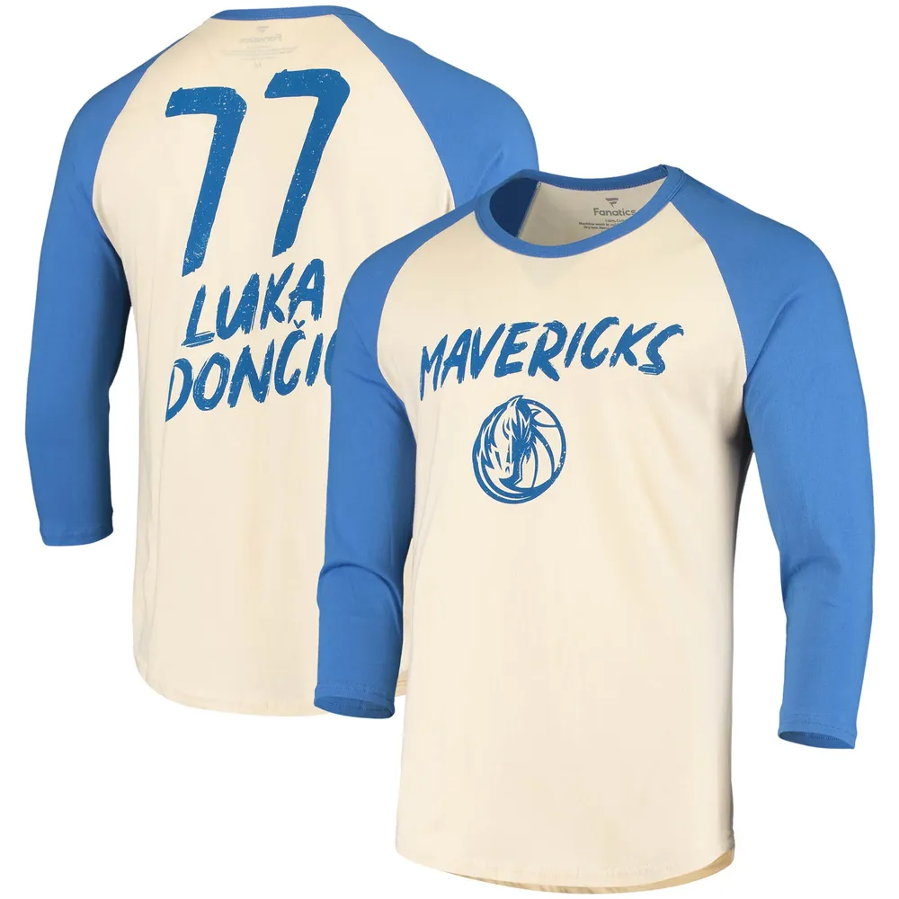 Men's Fanatics Branded Luka Doncic Blue Dallas Mavericks Big
