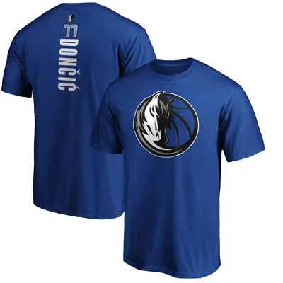 Luka Doncic Dallas Mavericks Fanatics Branded Team Playmaker Name & Number T-Shirt - Royal