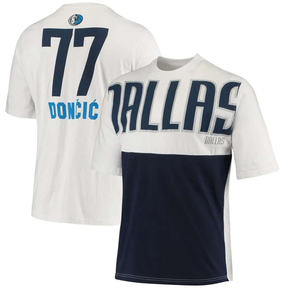 Lids Luka Doncic Dallas Mavericks Fanatics Branded Yoke T-Shirt - White