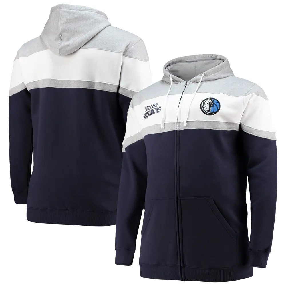 Dallas Cowboys Color Block Men's Nike NFL Pullover Hoodie.