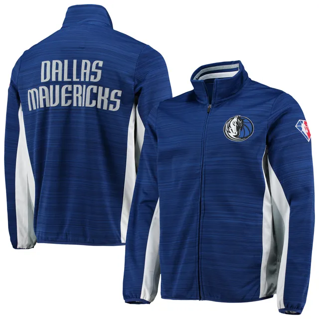 Women's Dallas Cowboys G-III Sports by Carl Banks Navy Power Play Raglan  Full-Zip Track Jacket