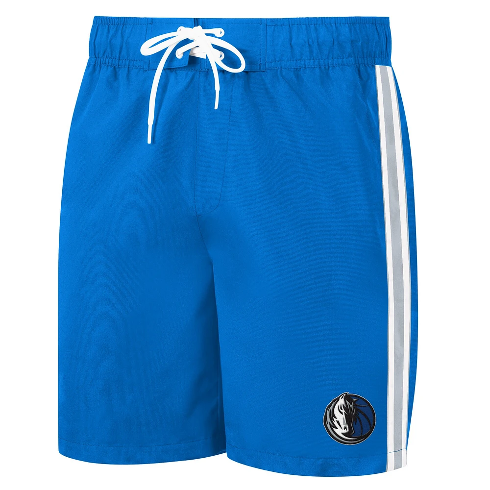 Short de bain G-III Sports by Carl Banks pour homme bleu Dallas Mavericks Sand Beach Volley