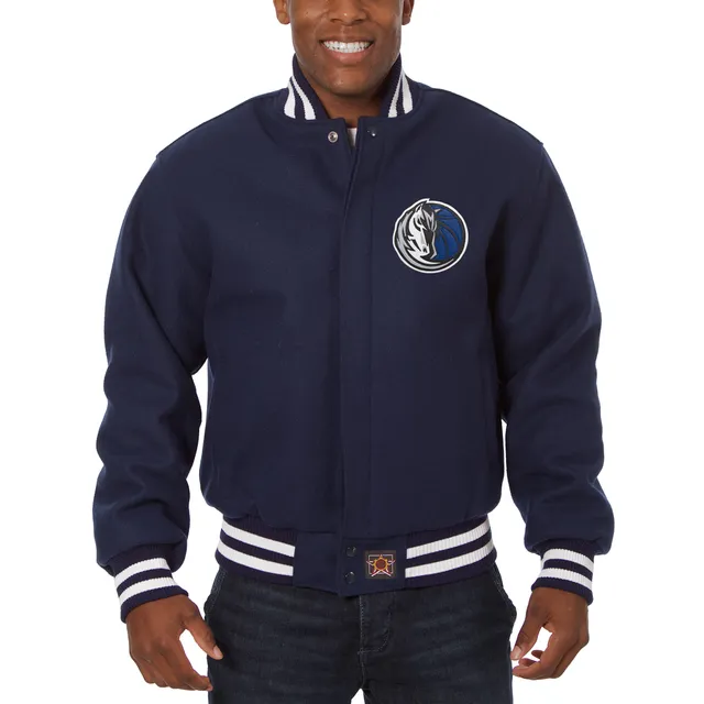 SEATTLE SEAHAWKS REVERSIBLE WOOL JACKET - NAVY