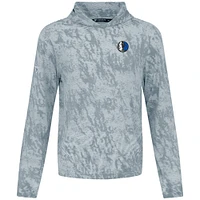 Men's Levelwear Heather Gray Dallas Mavericks Platform Pullover Hoodie