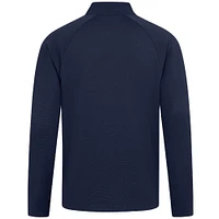 Men's Levelwear Navy Dallas Mavericks Volley Quarter-Zip Pullover