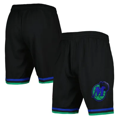 Men's Mitchell & Ness Blue Dallas Mavericks 1998/99 Hardwood Classics Authentic Shorts