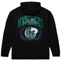 Men's Mitchell & Ness Black Dallas Mavericks NBA x Michelob Ultra Swish Sip Pullover Hoodie