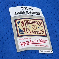 Maillot Mitchell & Ness Jamal Mashburn Dallas Mavericks 2001/02 Hardwood Classics Swingman pour homme, bleu