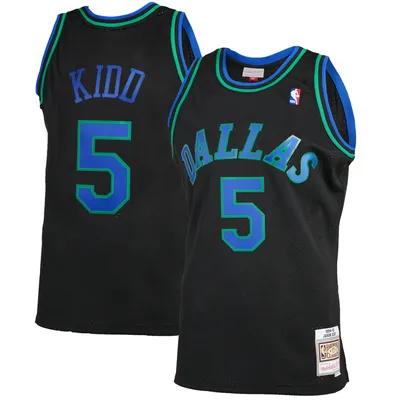 Mitchell & Ness Jason Kidd Gray in Blue for Men