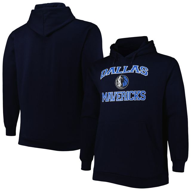 Sweat à capuche bleu marine Dallas Mavericks Big & Tall Heart Soul pour homme