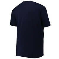 Men's Navy Dallas Mavericks Big & Tall Heart Soul T-Shirt