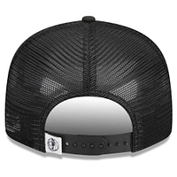 Men's New Era Black Dallas Mavericks 9FIFTY Snapback Trucker Hat