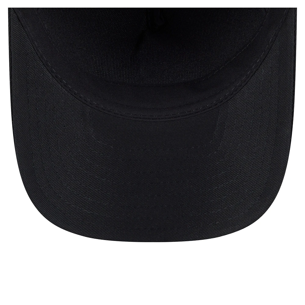 Casquette ajustable A-Frame 9FORTY noire pour homme avec drapeau du jour de match des Dallas Mavericks de New Era
