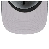Men's New Era Black Dallas Mavericks Vented 9FIFTY A-Frame Snapback Hat