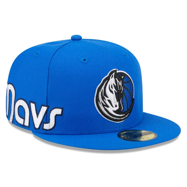 Men's New Era Black/Gray Dallas Mavericks Two-Tone Color Pack 59FIFTY Fitted Hat