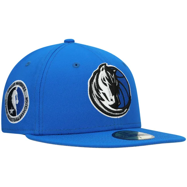 Men's Dallas Mavericks New Era x Just Don Navy 59FIFTY Fitted Hat