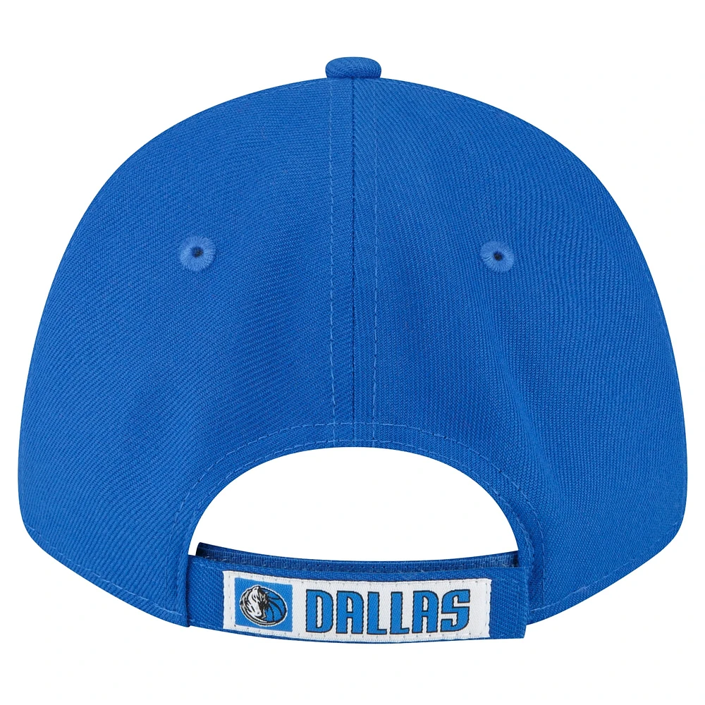 Men's New Era Blue Dallas Mavericks The League 9FORTY Adjustable Hat
