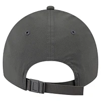 Men's New Era Charcoal Dallas Mavericks Active Ripstop 9TWENTY Adjustable Hat