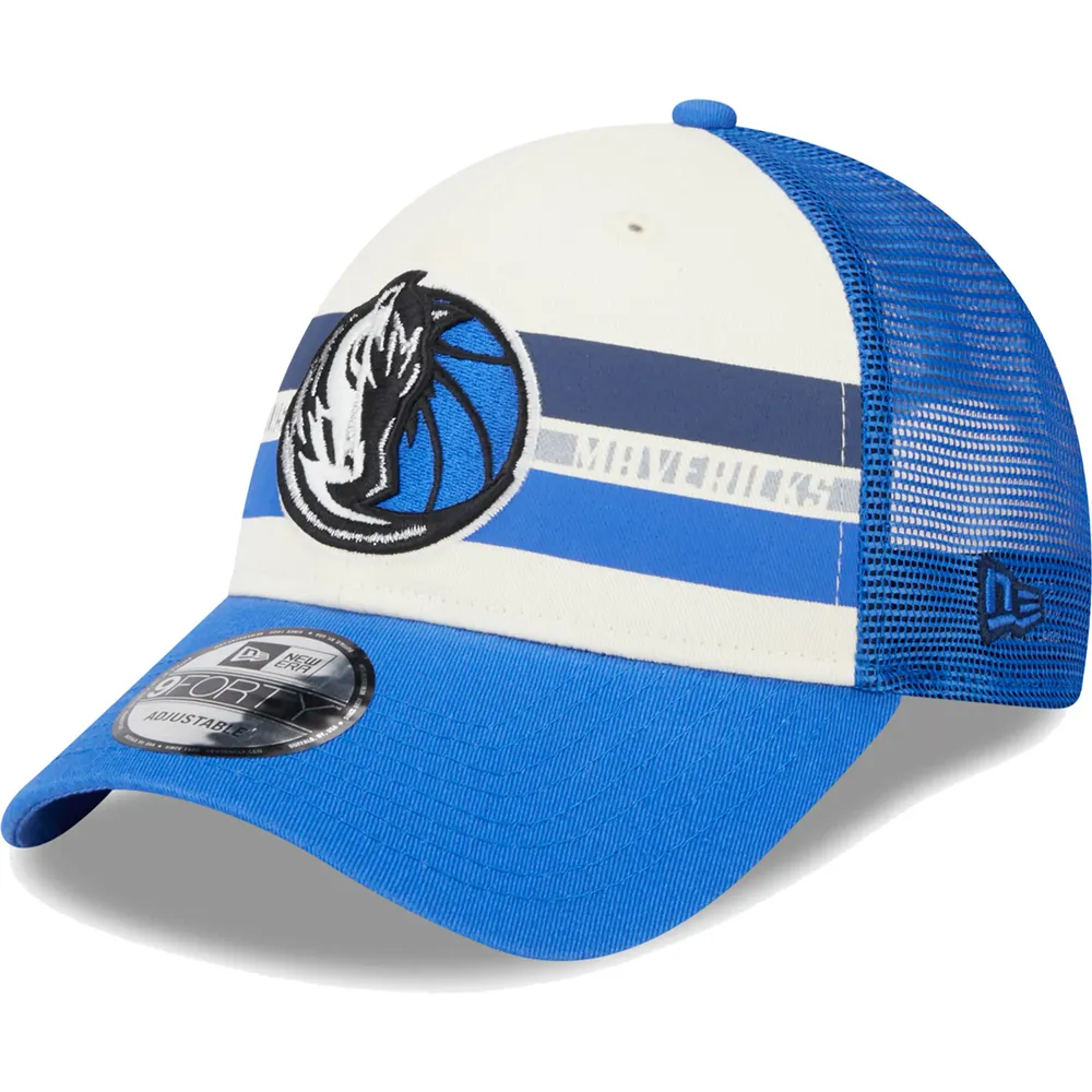 Men's Mitchell & Ness Black/White Dallas Mavericks Snapback Adjustable Hat