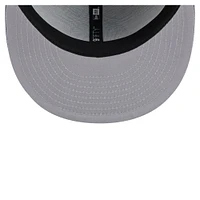 Men's New Era Gray/Navy Dallas Mavericks Color Pack 2-Tone 9FIFTY Snapback Hat