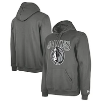 Men's New Era  Gray Dallas Mavericks 2024/25 City Edition Pullover Hoodie