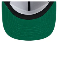 Men's New Era Gray Dallas Mavericks Throwback Property Of Golfer Snapback Hat