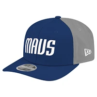 Men's New Era  Navy Dallas Mavericks Statement Edition Jersey Hook 9SEVENTY Stretch-Snap Hat