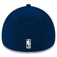 Men's New Era Navy Dallas Mavericks Team Classic 39THIRTY Flex Hat