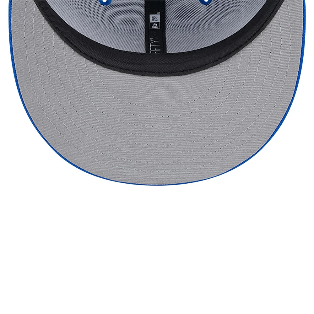 Men's New Era Royal Dallas Mavericks Meshback 9FIFTY Snapback Hat