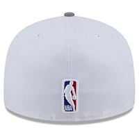 Casquette ajustée 59FIFTY Dallas Mavericks City Edition 2024/25 blanche New Era pour homme