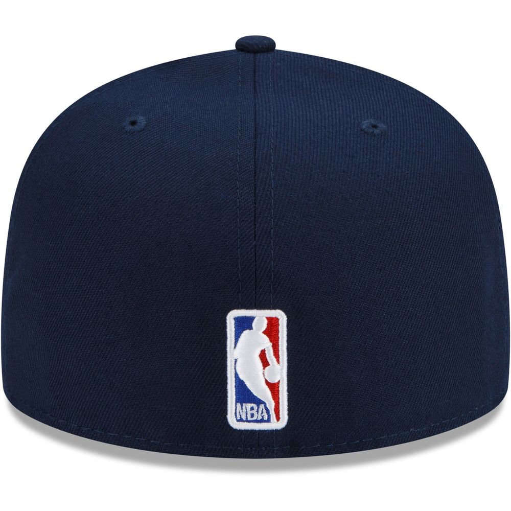 Men's New Era x Just Don Navy Dallas Mavericks 59FIFTY Fitted Hat