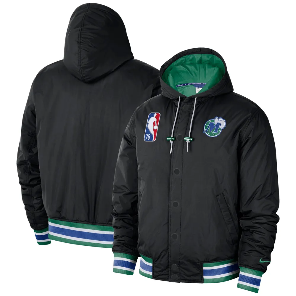 Men's Nike White Boston Celtics City Edition Courtside Full-Zip